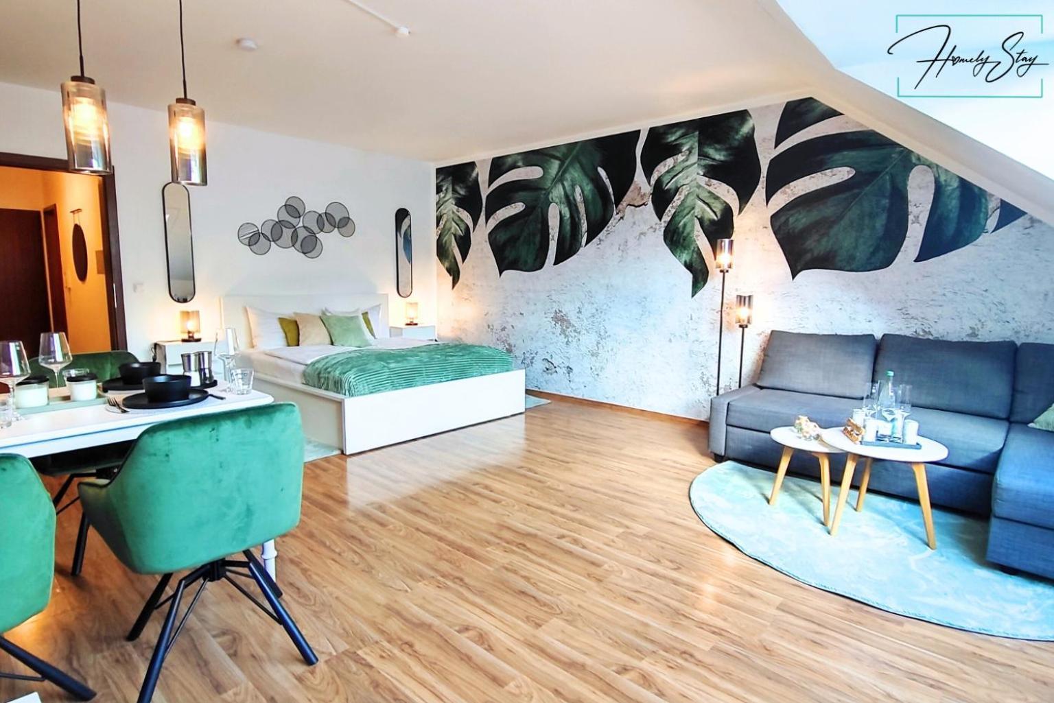 Homely Stay Serenity Greens - Stylisch Studio-Apartment With Kitchen - 10 Min To Central Station, Pet Friendly München Exteriör bild
