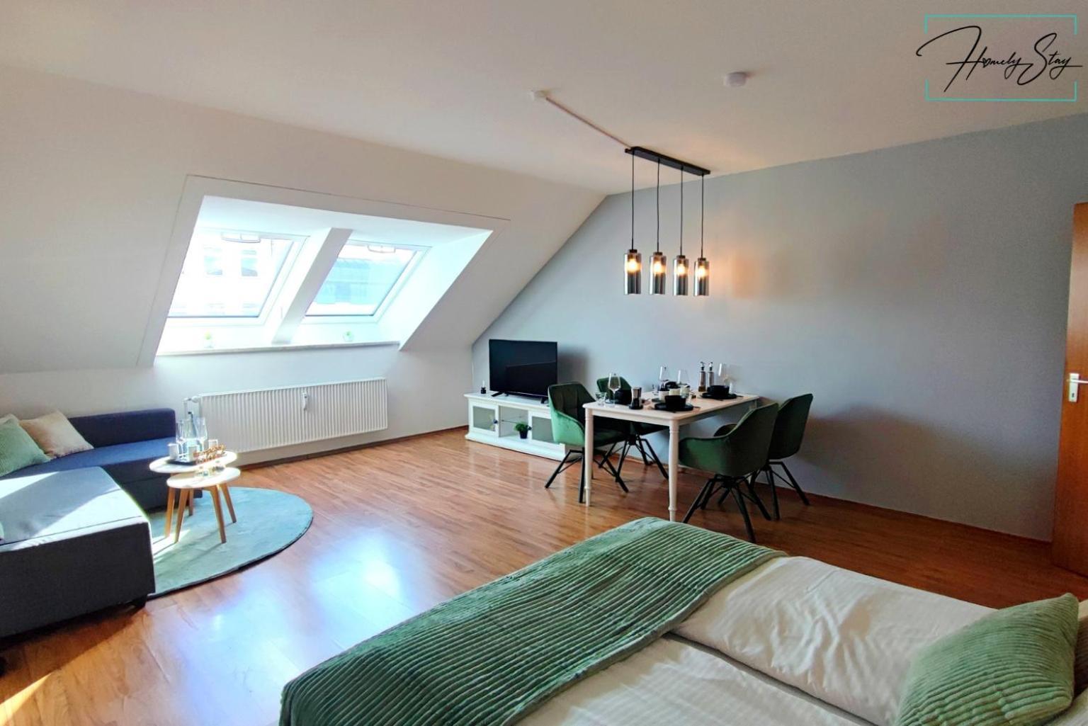 Homely Stay Serenity Greens - Stylisch Studio-Apartment With Kitchen - 10 Min To Central Station, Pet Friendly München Exteriör bild