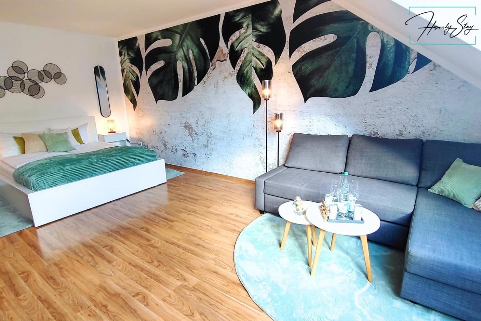Homely Stay Serenity Greens - Stylisch Studio-Apartment With Kitchen - 10 Min To Central Station, Pet Friendly München Exteriör bild