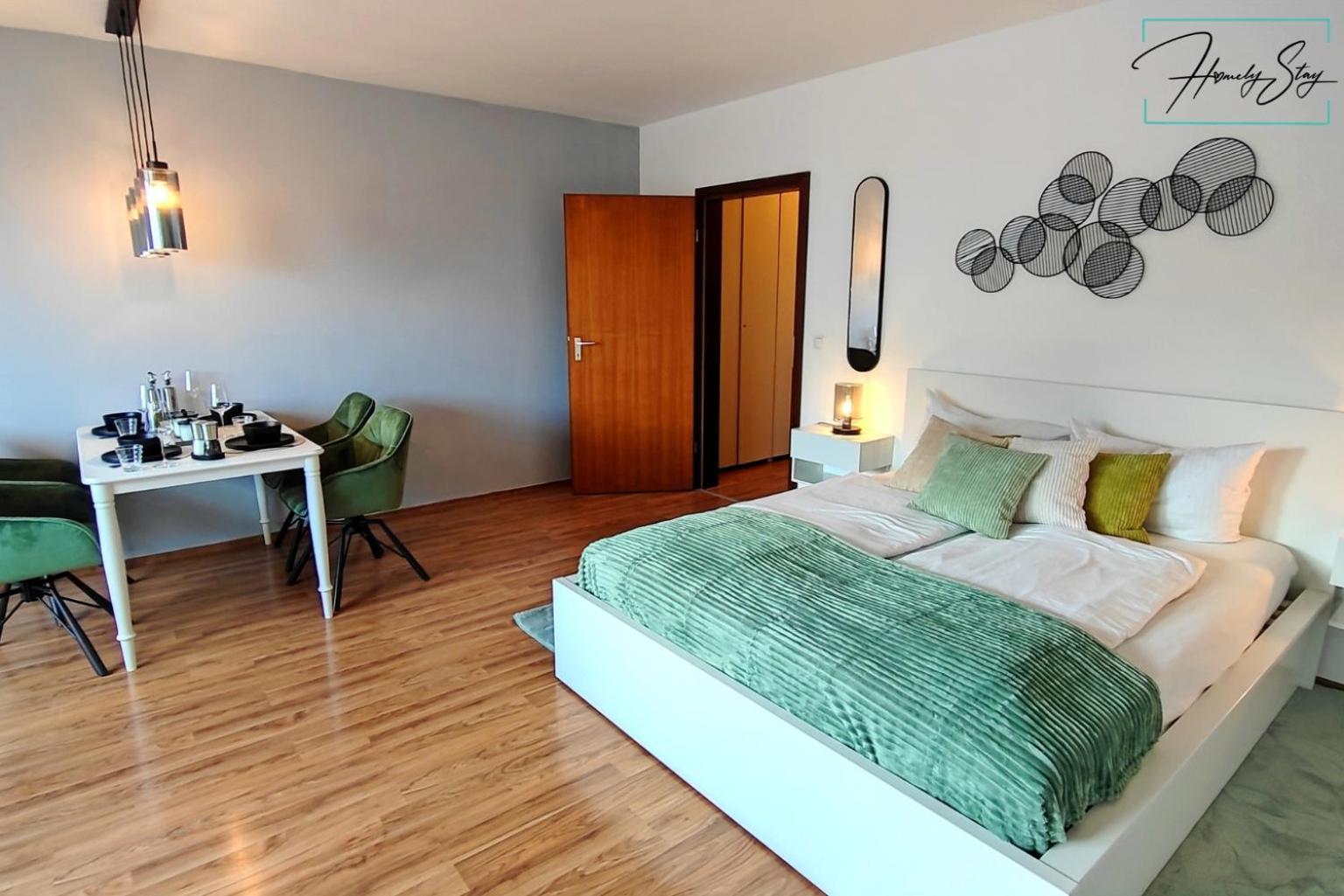 Homely Stay Serenity Greens - Stylisch Studio-Apartment With Kitchen - 10 Min To Central Station, Pet Friendly München Exteriör bild