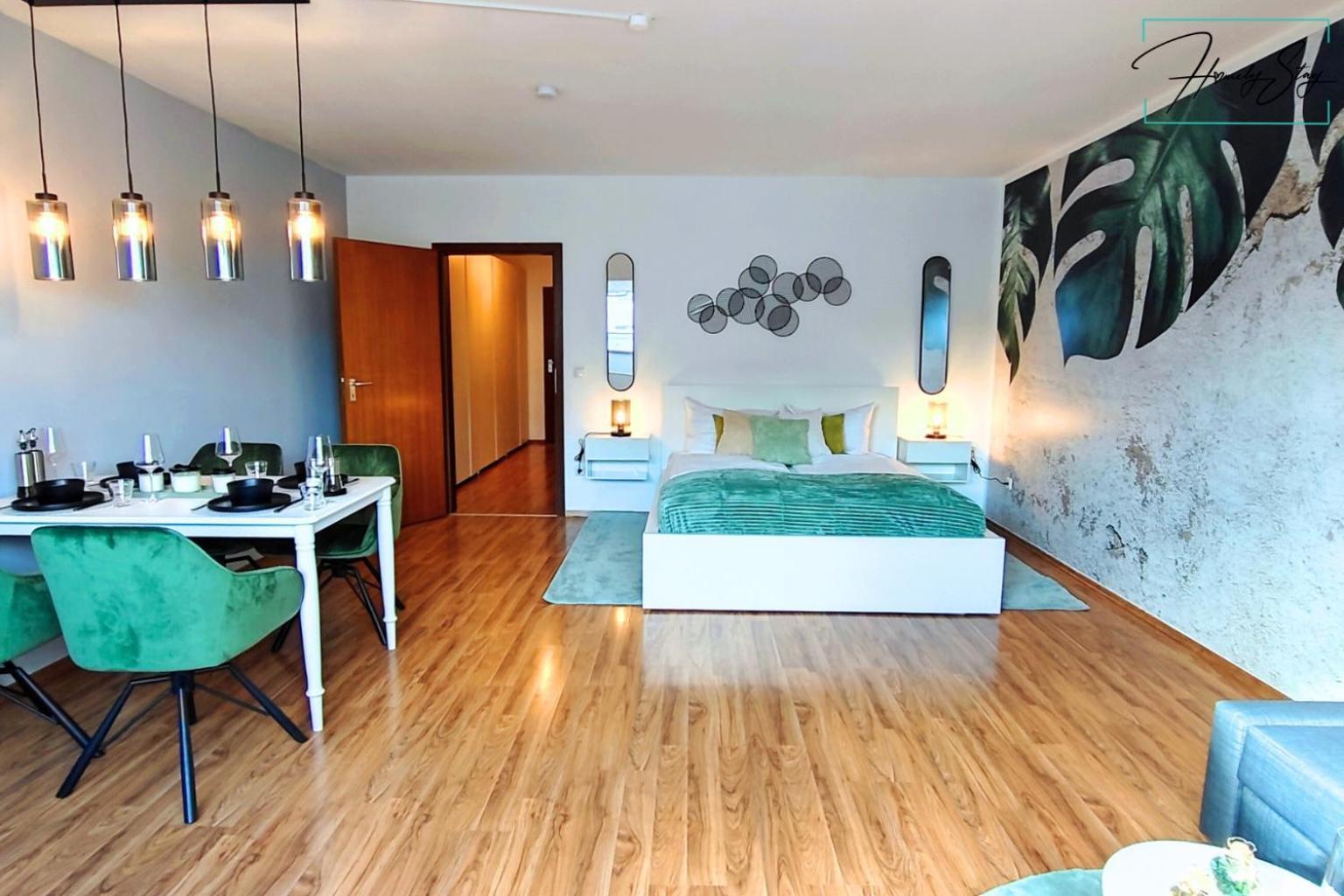 Homely Stay Serenity Greens - Stylisch Studio-Apartment With Kitchen - 10 Min To Central Station, Pet Friendly München Exteriör bild